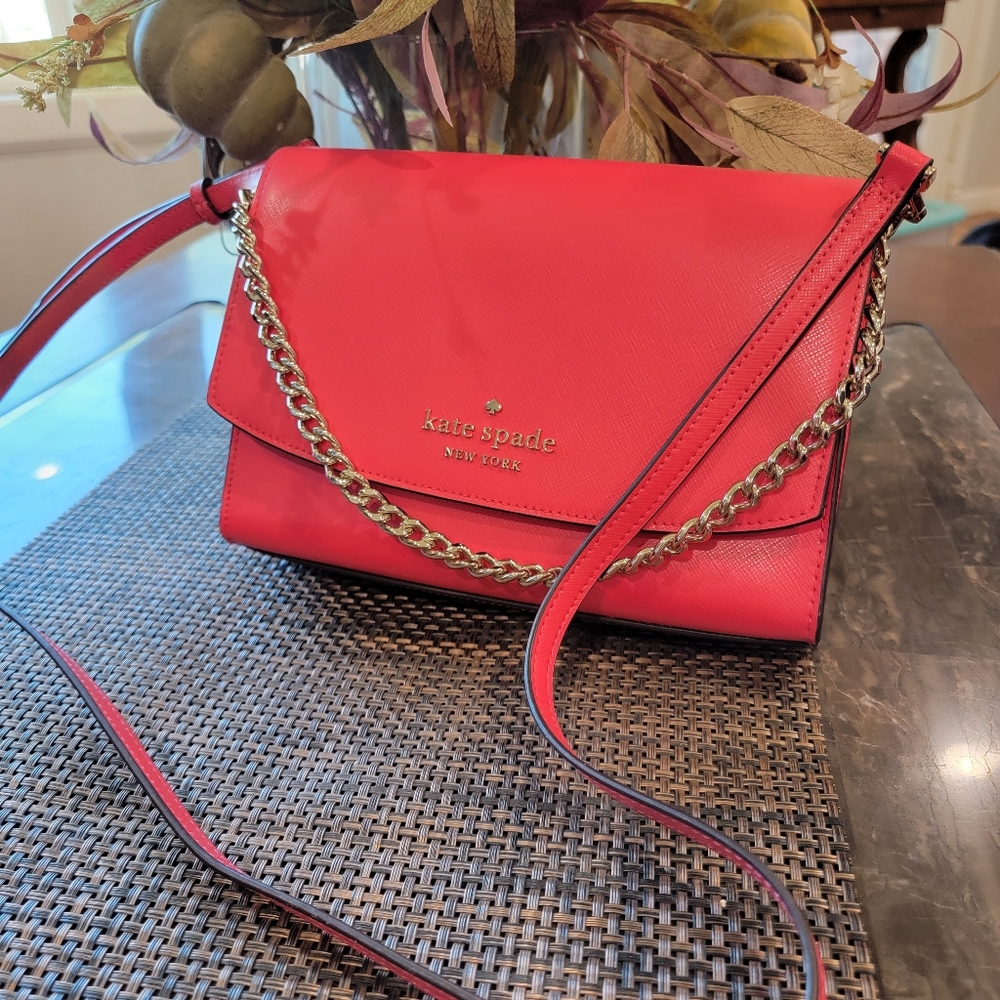 New Kate Spade Carson Saffiano Leather Convertible Crossbody